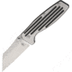 Kizer Cutlery Rogue Framelock Folding Knife,3in,Stainless Steel,Standard Edge,Wharncliffe,Titanium Handle KI3480