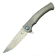 Kizer Cutlery Sealion 3.375in Flipper - Titanium - Drop Point Plain 4015580