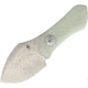 Kizer Cutlery Thumbper Short G-10 Fixed Blade Knife, 2in, Stainless Steel, Standard Edge, Stonewash KI1013