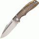 Kizer Cutlery Titanium Folding Knife,Steel Blade KI4412