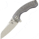 Kizer Cutlery Tomcat Framelock Folding Knife,3.625in,CPM-S35VN Steel,Stonewash,Anodized Titanium Handle KI4450TI2