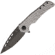 Kizer Cutlery Yamakasi Framelock Folding Knife,3.5in,S35VN Steel,Standard Edge,Black,Gray,Titanium Handle KI4489