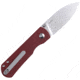 Kizer Cutlery Yorkie Linerlock Red Micarta