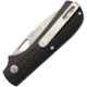 Kizer Cutlery Zipslip Folder, 2.75in Satin Bohler N690 SS Blade, Black G10 Handle, Thumb Pull, Pocket Clip, Slip Joint, V3507N1