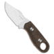 Kizer Kizer Beaver 2 Fixed Blade Knife Micarta &amp; Orange G-10 2.75" Satin 1078A4, Black, AEB-L, adult, BHQ-221851