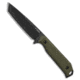 Kizer Kizer Cutlery Begleiter Fixed Blade Knife Green G-10 3.7" Black, Green, AEB-L, adult, BHQ-219909