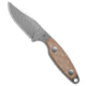 Kizer Kizer Derek Sharon Muskrat Fixed Blade Knife Brown Micarta 3.1" Stonewash, Brown, 154CM, adult, BHQ-206170