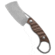 Kizer Kizer Little Rhino Fixed Blade Knife Burlap Micarta 2.7" SW AEB-L 1065A4, Brown, AEB-L, adult, BHQ-211773