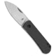 Kizer Kizer Ray Laconico Yorkie Double Detent Knife Black Aluminum 2.5" Stonewash, Black, Nitro-V, adult, BHQ-206172