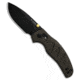 Kizer Kizer Sheepdog Drop Point Clutch Lock Knife Brown Richlite 3" Black PVD, Brown, Nitro-V, adult, BHQ-228718
