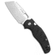 Kizer Kizer Sheepdog Sheepsfoot Button Liner Lock Knife Black Micarta 3" Satin, Black, Nitro-V, adult, BHQ-228721
