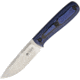 Kizlyar Colada Fixed Blade Blue Fixed Blade Knife, 4in, S35VN Steel, Standard Edge, Satin, Micarta Handle KK0114