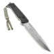Kizlyar Delta Tactical Echelon Fixed Blade Knife,6in,Satin D2 Steel Broad Tip Blade,Black Kraton Handle KK0209