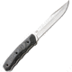 Kizlyar Enzo Fixed Blade Knife,5.25in,Satin AUS-8 Stainless Blade,Ergonomic 3D Black/Gray Micarta Handle KK0067