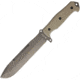Kizlyar Survivalist X Full Tang D2 TW Knife, 7.5 D2 tool steel blade, Tan G10 handle, KK0244
