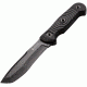 Kizlyar Vendetta Fixed Blade, black TiNi finish AUS-8 stainless blade, Knife KK0220