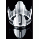 Klarus Extended Strke Bezel for XT11 And RS11 Flashlights, Silver EXTNDSTRIKEBEZEL