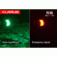 Klarus FL1A Multicolor Waterproof LED Flashlight,Black,65 Lumens KLARUS-FL1A