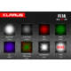 Klarus FL1A Multicolor Waterproof LED Flashlight,Black,65 Lumens KLARUS-FL1A