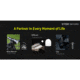 Klarus ST15R Night Guardian Rechargeable LED Flashlight, Black, ST15R