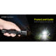 Klarus ST15R Night Guardian Rechargeable LED Flashlight, Black, ST15R