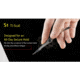 Klarus S1 Ti-Scal Titanium Folding Knife, Medical-Grade Titanium, Nano Slim-X Change Blade, Silver, S1-TI-SCAL