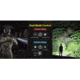 Klarus XT21X 1 x 21700 CREE XHP70.2 P2 LED Tactical Flashlight, 4000 Lumens, Black, XT21X