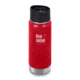 Klean Kanteen Insulated Wide W/ Caf Cap 2, 16oz, Mnrl Red, Mineral Red, 18/8 Stainless Steel, Polyprop, KK-43816