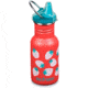 Klean Kanteen Kid Classic Sippy, 12oz, Coral Strawberries, 1008857