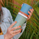 Klean Kanteen Steel Pint 16oz, 4 Pack, Partake, 1010588