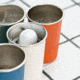 Klean Kanteen Steel Pint 16oz, 4 Pack, Partake, 1010588