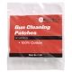 KleenBore Cotton Cleaning Patches, 25PK, 4in, Big Bore Shutgun, also for grenade/tear gas launchers, 1010009