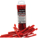 KleenBore Double End Red Nylon Bristle Gun Brush - 20 Pack, 2020141