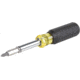 Klein Tools 11in1 Magnetic Screwdriver/Nut Driver, Yellow/Black, 32500MAG