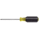 Klein Tools #1 Square Recess Tip Screwdriver, 4In Shank, Black/Yellow, 661