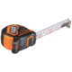 Klein Tools 7.5 Meter Tape Measure, Magnetic Double-Hook, Orange/Black, 9375