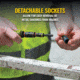 Klein Tools 7in1 Impact Flip Socket w/Handle, 32900