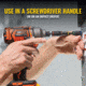 Klein Tools 7in1 Impact Flip Socket w/Handle, 32900