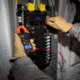 Klein Tools Clamp Meter Electrical Test Kit, Orange/Black, CL120KIT
