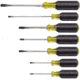 Klein Tools Cushion-Grip Screwdriver Set 7-Piece, 85076