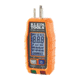 Klein Tools GFCI Receptacle Tester w/LCD, Orange/Black, RT250