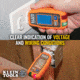 Klein Tools GFCI Receptacle Tester w/LCD, Orange/Black, RT250