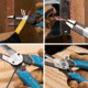 Klein Tools Heavy-Duty Shear Cut Wire Stripper 8-20AWG Klein-Kurve, K12035