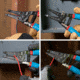 Klein Tools Kurve Wire Stripper/Cutter Solid 20-30 AWG &amp; Stranded 22-32 AWG Wire Klein, 11057
