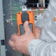 Klein Tools Manual-Ranging Digital Multimeter, 600V, Orange/ Black, MM325