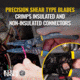Klein Tools Nose Wire Stripper/Crimper Long, 1009
