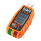 Klein Tools GFCI Receptacle Tester w/LCD, Orange/Black, RT250