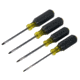 Klein Tools Square Reces Screwdriver Set, 4Piece, Black/Yellow, 85664