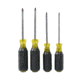 Klein Tools Square Reces Screwdriver Set, 4Piece, Black/Yellow, 85664