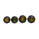 Klein Tools Square Reces Screwdriver Set, 4Piece, Black/Yellow, 85664